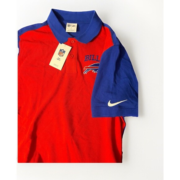 NIKE NFL BUFFALO BILLS 2024 Blitz MEN'S POLO SHIRT SIZE Med NWT - Picture 6 of 10